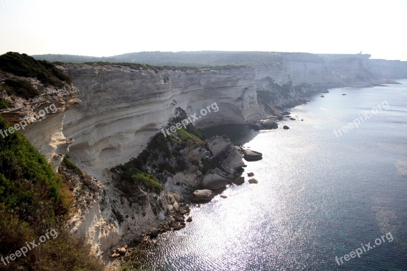 Cliff Rock Rocky Coast Bluff Steep Slope