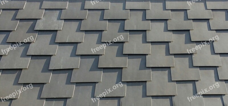 Shingle Pattern Regularly Geometry Four Corner