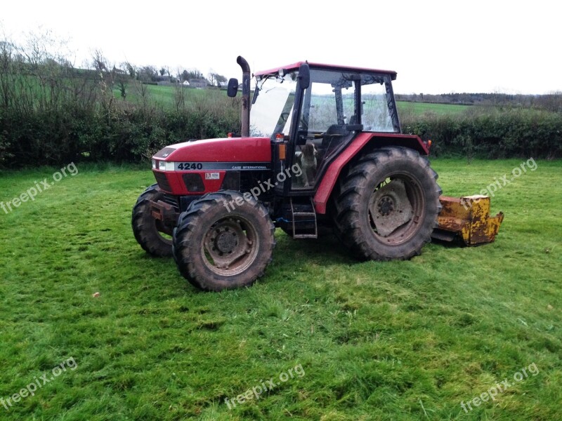 Tractor Agricultural Case Free Photos