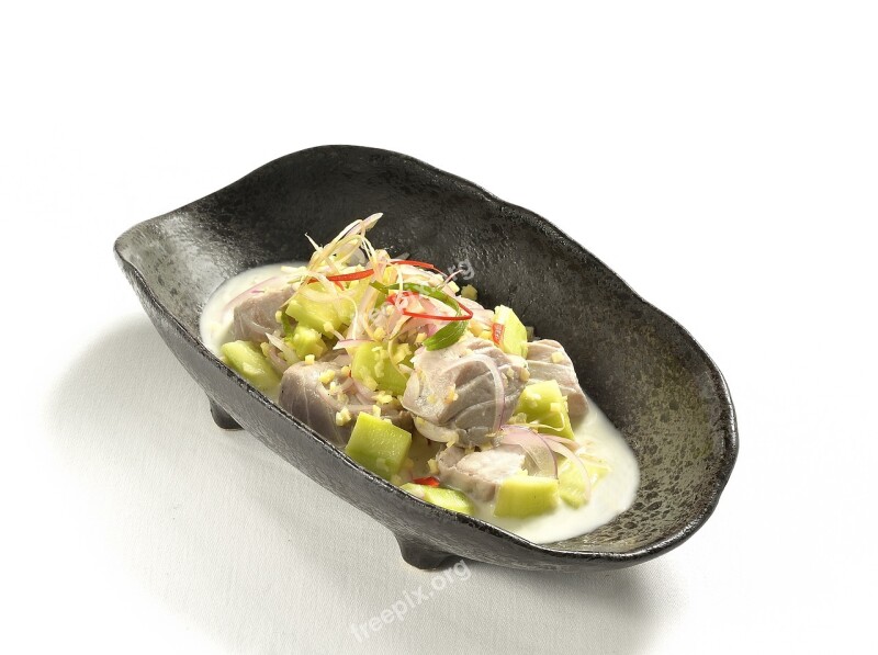 Tuna Ceviche Fish Fresh Gourmet