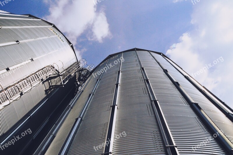 Silo The Tank Wielbark Technology Free Photos