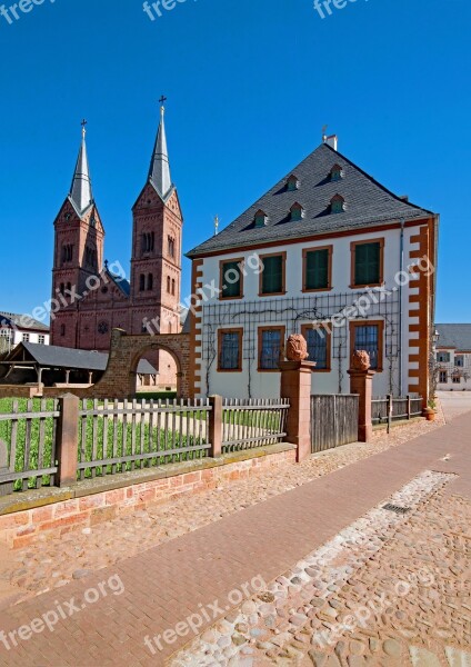 Seligenstadt Hesse Germany Basilica Einhard Basilica