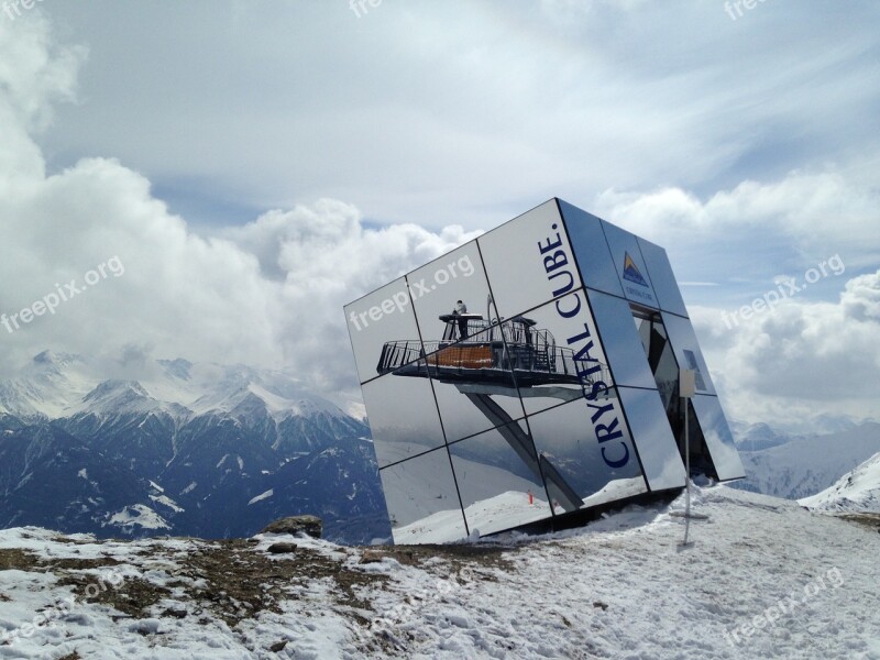 Ice Cube Tirol Serfaus Free Photos