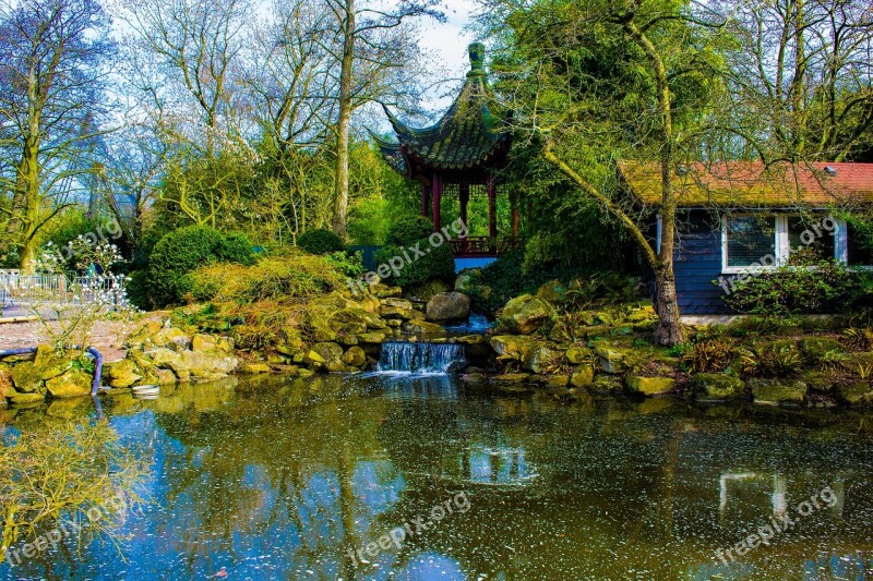 Chinese Garden Rotterdam Zoo Park