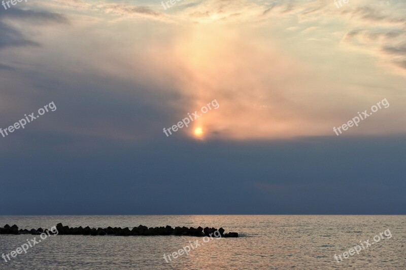 Natural Landscape Sky Cloud Sea