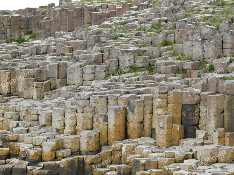 Ireland Antrim Giant's Causeway Northern Irish