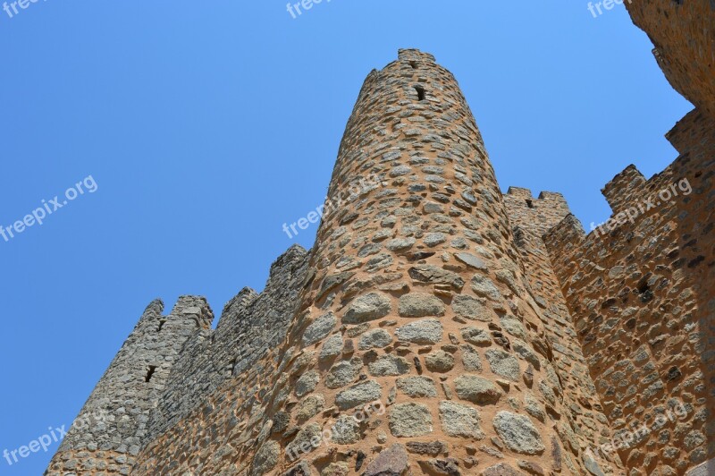 Monuments Castle Almourol Portugal Free Photos