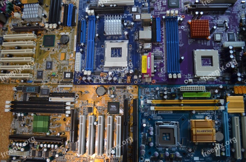 Boards Motherboard Computer Hardware Computer Motherboard