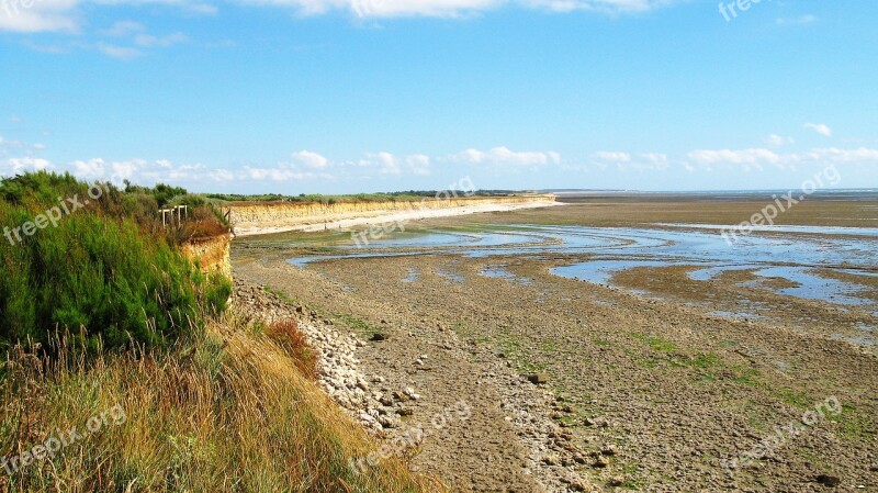 Ebb Atlantic Coast France Ile D'oleron