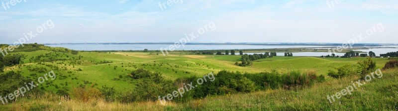 Hiddensee Island Baltic Sea Rügen Panorama