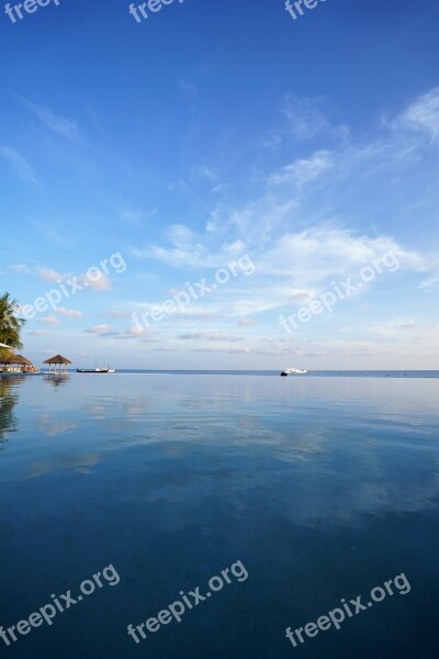 Maldives Sea Sky Bella Our Day Emerald Sea