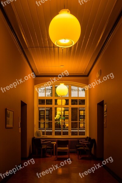 Hallway Corridor Indoor Interior Building