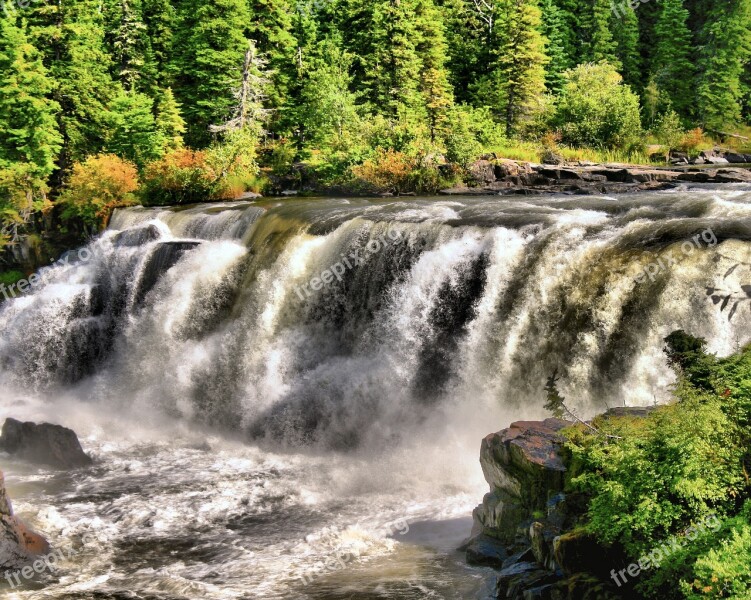 Waterfalls River Nature Water Landscape