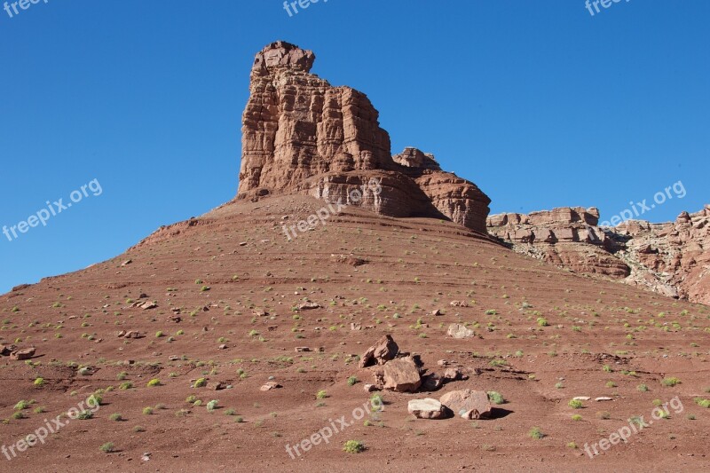 Usa Desert Monument Valley Wide National Park