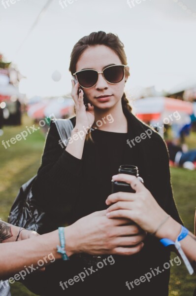 Women Beauty Festival Sunglasses Mobile