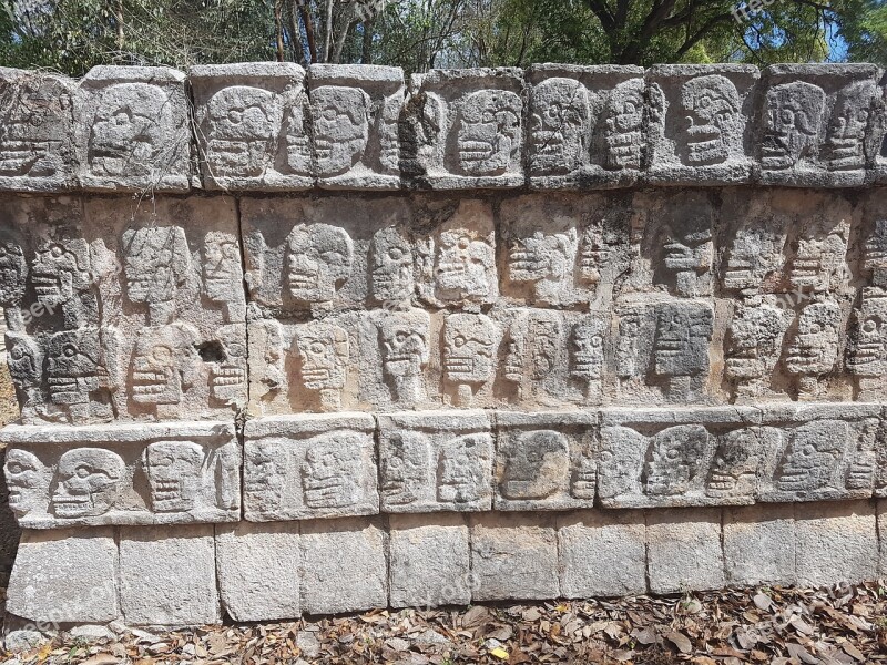 Maya Chichen Itza Ruins Free Photos