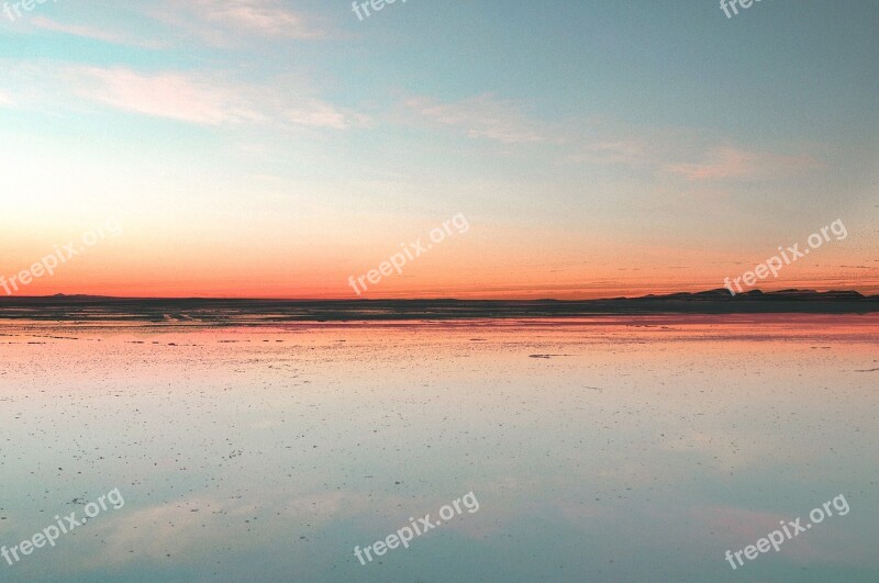 Desert Salar Uyuni South America Andes