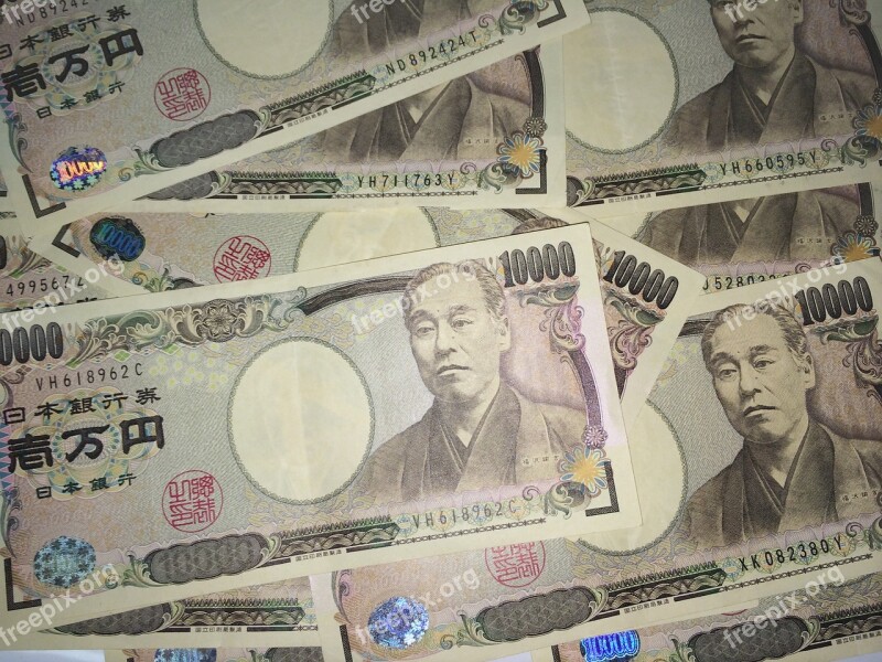 Yen Money Wealth Japanese Yen Free Photos