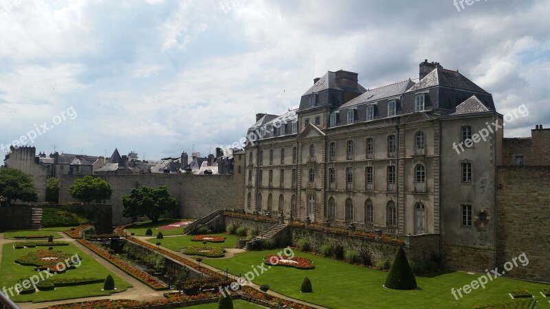 Vannes Chateau France Free Photos