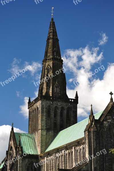 Glasgow Cathedral The Cathedral Church Monument Scotland