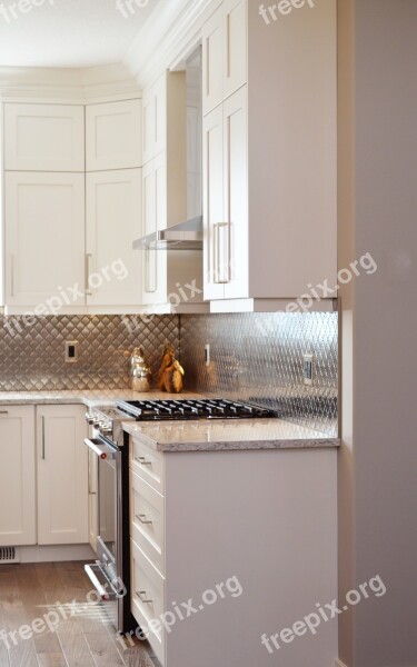 Kitchen Cabinets Stove Oven Counter