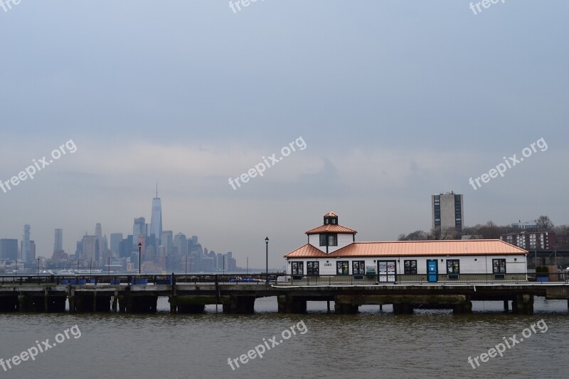 Dock Manhattan Hoboken Water Pier