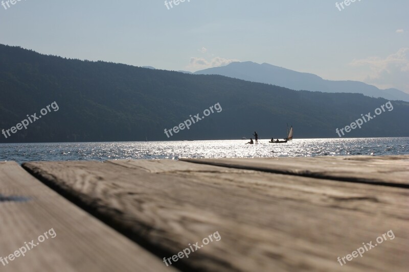 Lake Web Water Boardwalk Jetty