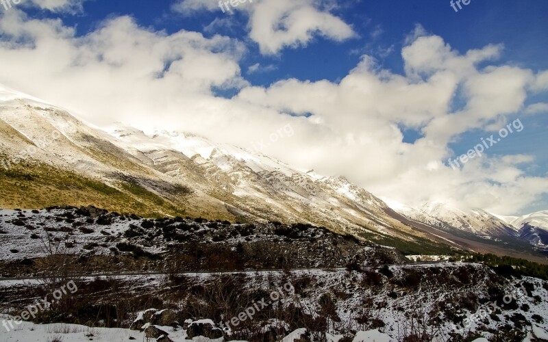 Assergi L'aquila Abruzzo Italy The Abruzzo National Park