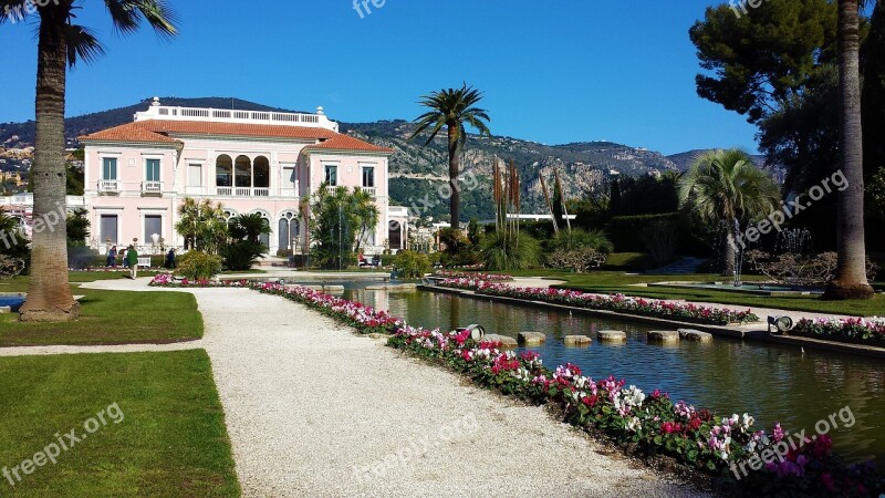 Villa Ephrussi De Rothschild France Cote D'azur Saint-jean-cap-ferrat Mediterranean