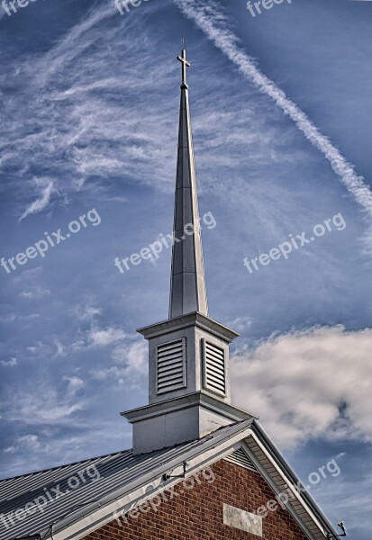 Landscape Church Baptist Religion Sky