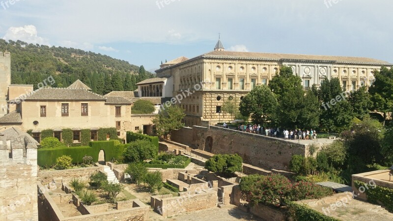 Alhambra Granada Andalusia Spanish Arabic