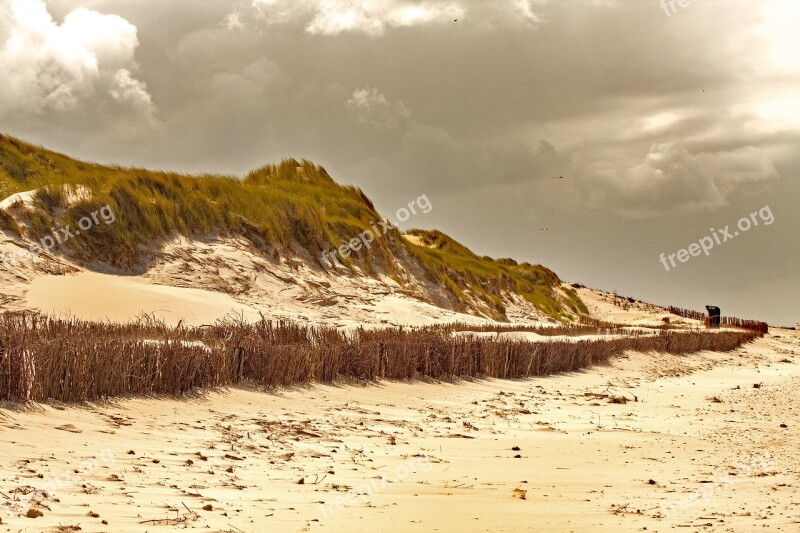 Amrum Dune Beach Island North Sea