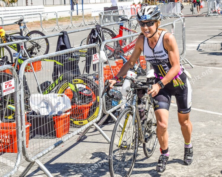 Triathlon Athlete Fatigue Effort Competition