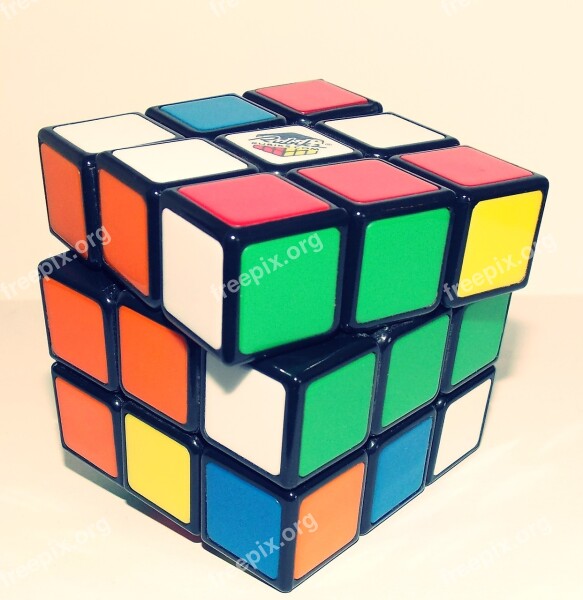 Magic Cube Color Cube Puzzle Free Photos