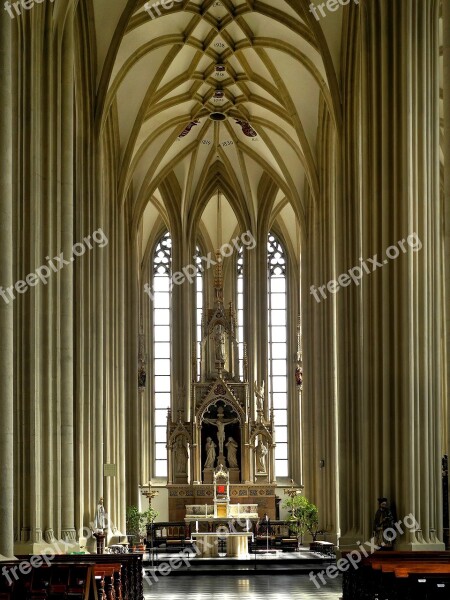 Cathedral Vault The Altar Gothic Free Photos