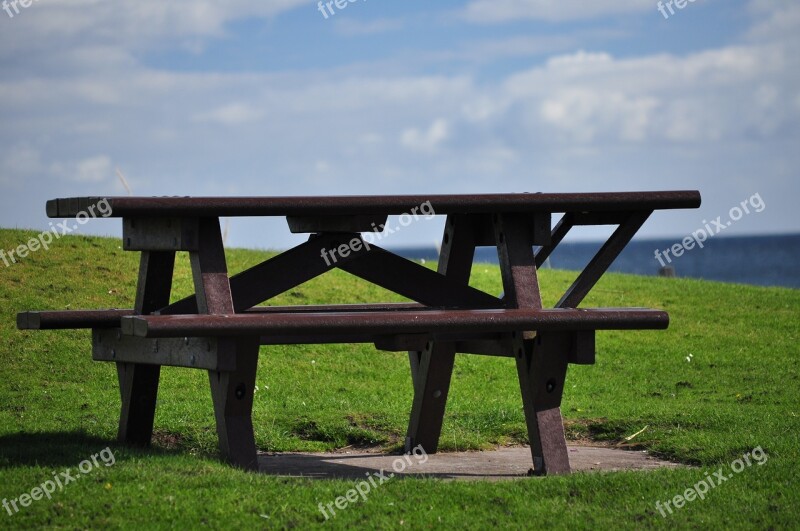 Dining Table Bench Picnic Table Free Photos