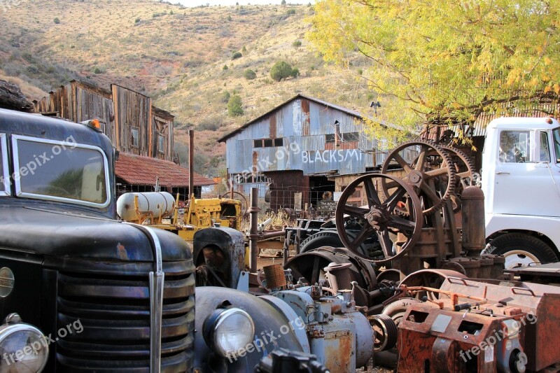 Junkyard Abandoned Junk Abandon Truck Metal Rust