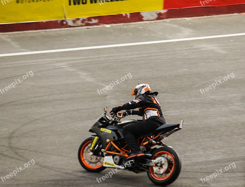 Bike Stunt Race Circuit Sport