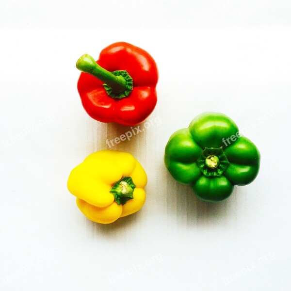 Green Pepper Vegetables Colorful Delicious Reviews