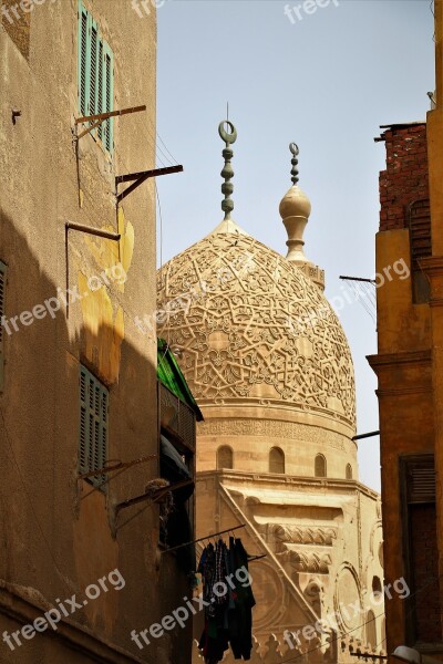 City Of The Dead Mamluk Cemetery Cairo Egypt Old Cairo