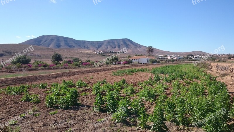 Fuerteventura Landscape Rural Nature Trail