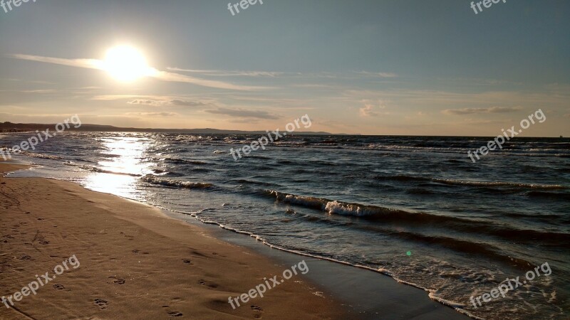 Sea Water The Baltic Sea Nature Summer