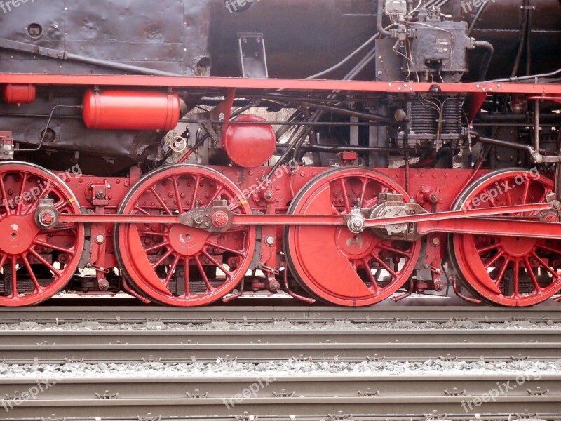 Locomotive Steam Locomotive Railway Historically Steam Railway