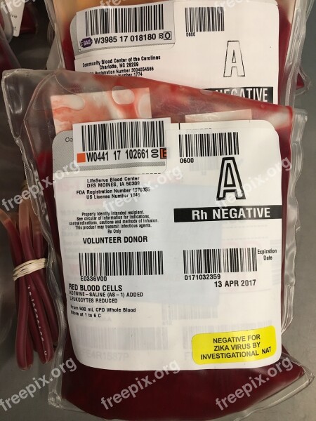 Blood Bags Transfusion Free Photos