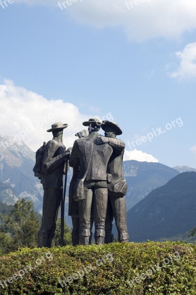 Sculpture Alpine Alps Mountain Bohinj