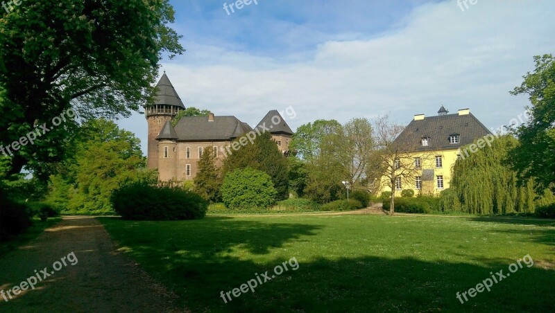 Castle Linn Park Krefeld Free Photos