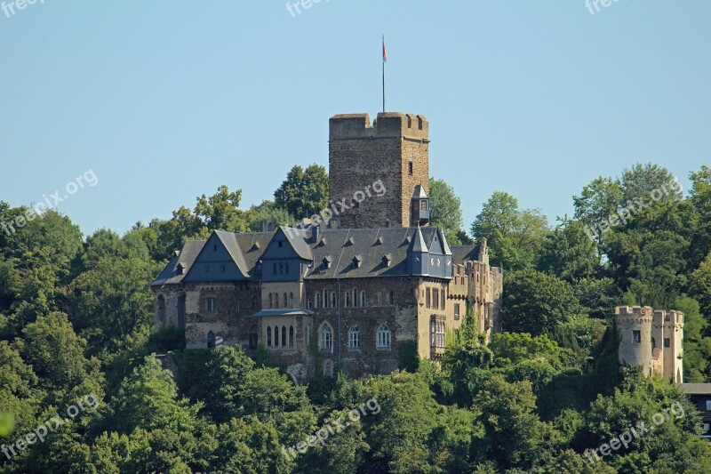 Castle Lahneck Lahnstein Middle Ages Free Photos