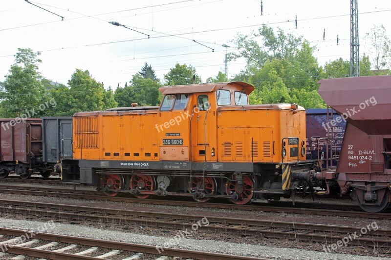 Diesel Locomotive Deutsche Bahn Railway Br 346 Db