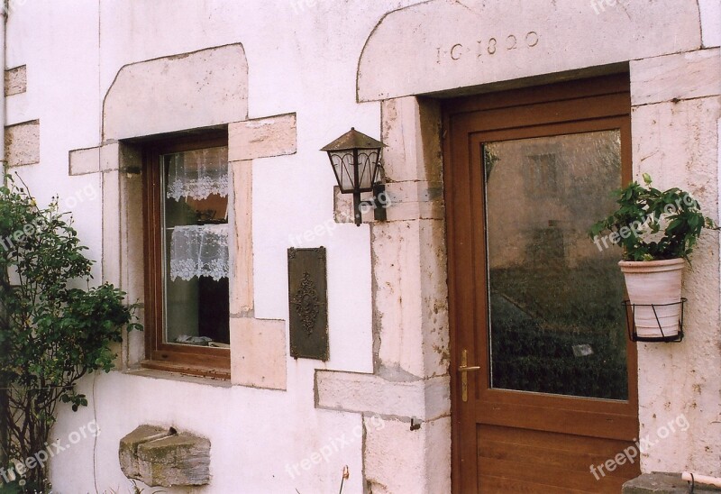 House Door Window Architecture Entry