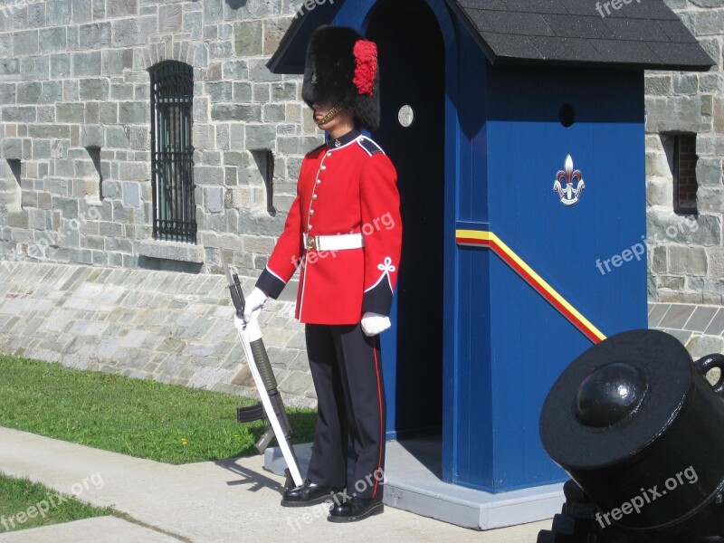 Guard Citadelle Quebec City Canada Uniform